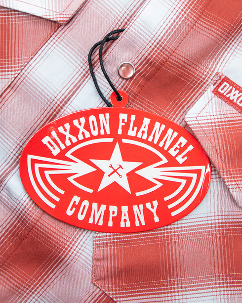 LUCKENBACH BAMBOO SHORT SLEEVE BUTTON UP - MENS